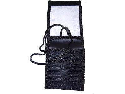 Pochette identité noir