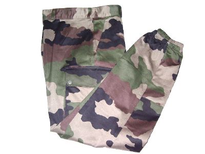 Pantalon treillis f2 cam.c.e.