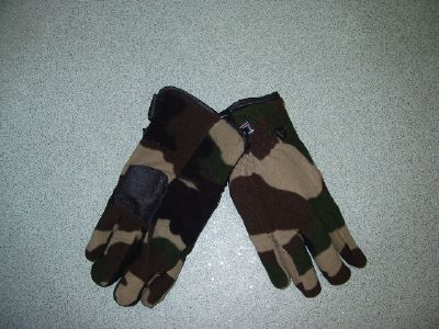 Gants polaires camouflage