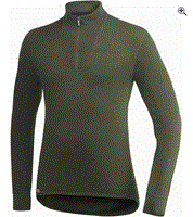 Zip Turtleneck 400 VERT col cheminée zippé manches longues