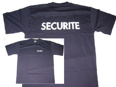 Tee shirt sécurité