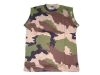 Tee shirt coton camouflage c.e. sans manche
