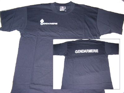 Tee-shirt gendarmerie