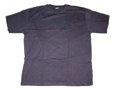 Tee shirt coton noir