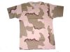 Tee shirt coton camouflage désert irak2