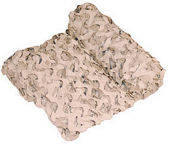 Filet de camouflage en rouleau blanc