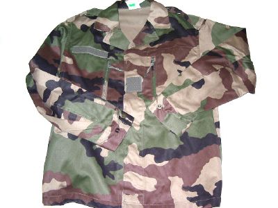 Veste treillis f2 camouflage c.e.