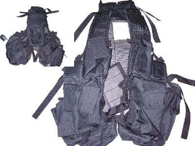 Gilet tactical noir