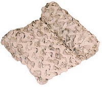 Filet de camouflage en rouleau blanc