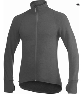 Full zip jacket 400 GRIS veste ouverture complète manches longues
