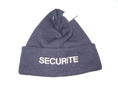 Bonnet sécurité noir